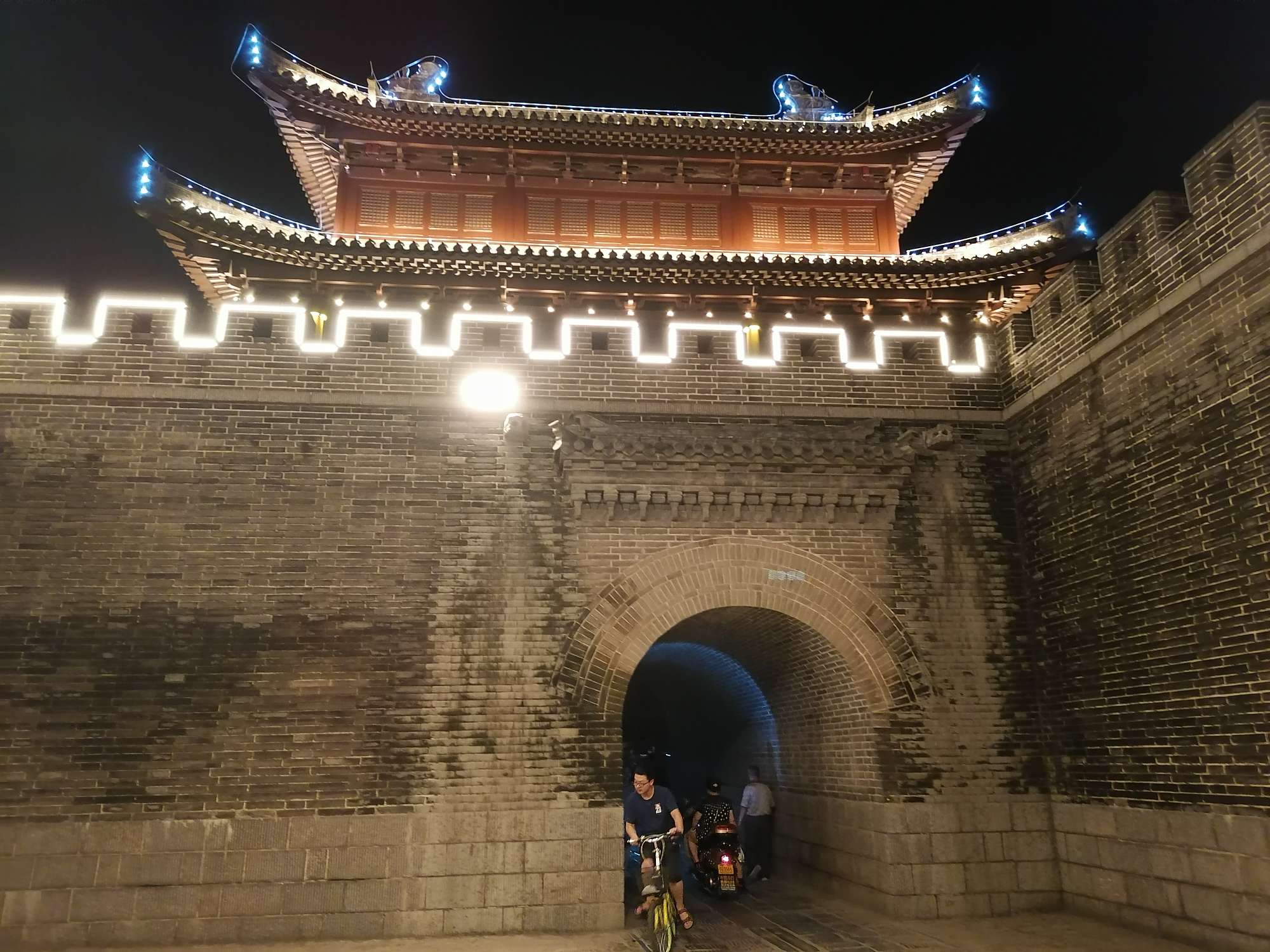 寿县南门夜景,寿县北街图片,寿县北门(第14页)_大山谷图库