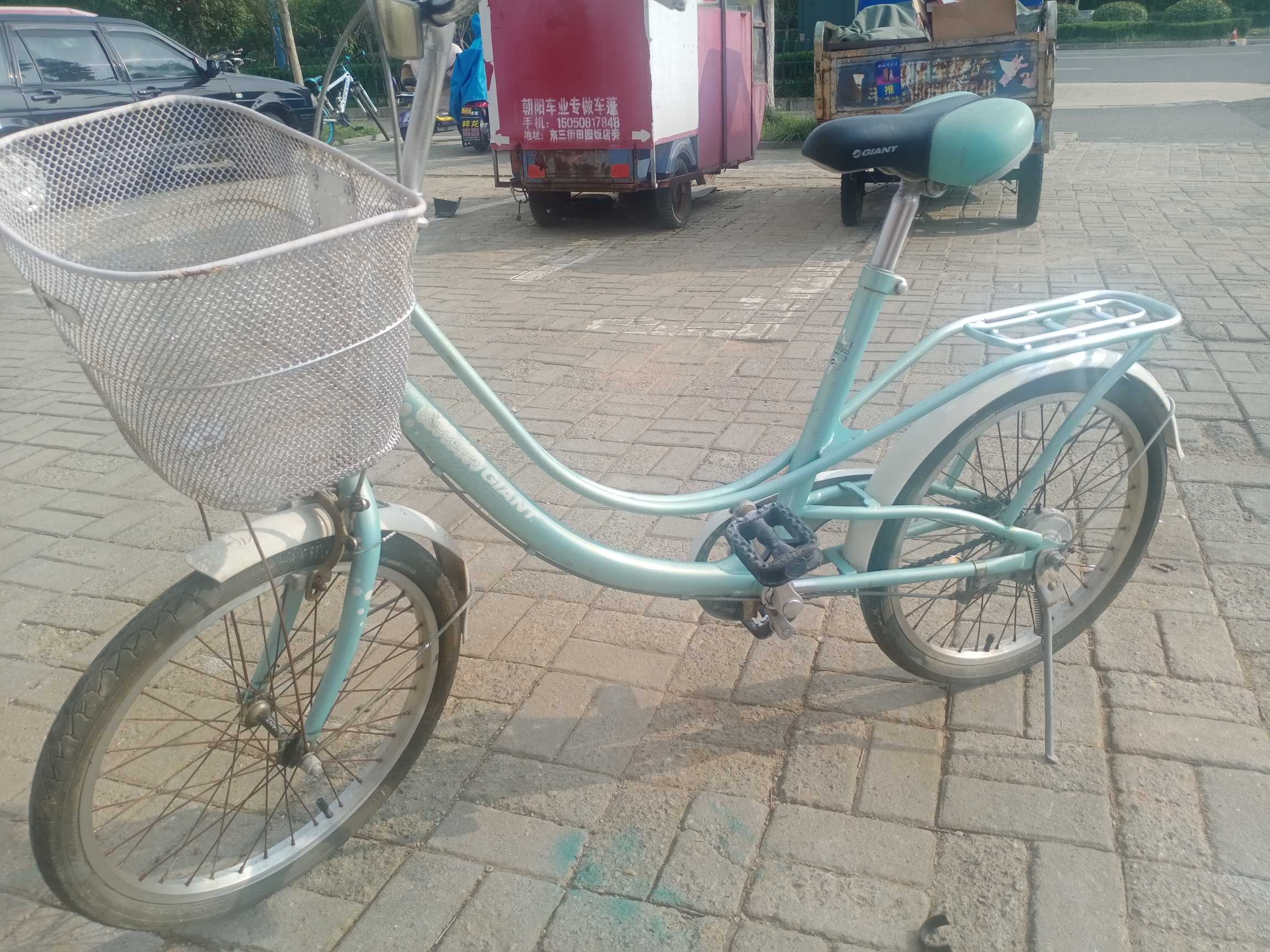收一辆20寸女童自行车